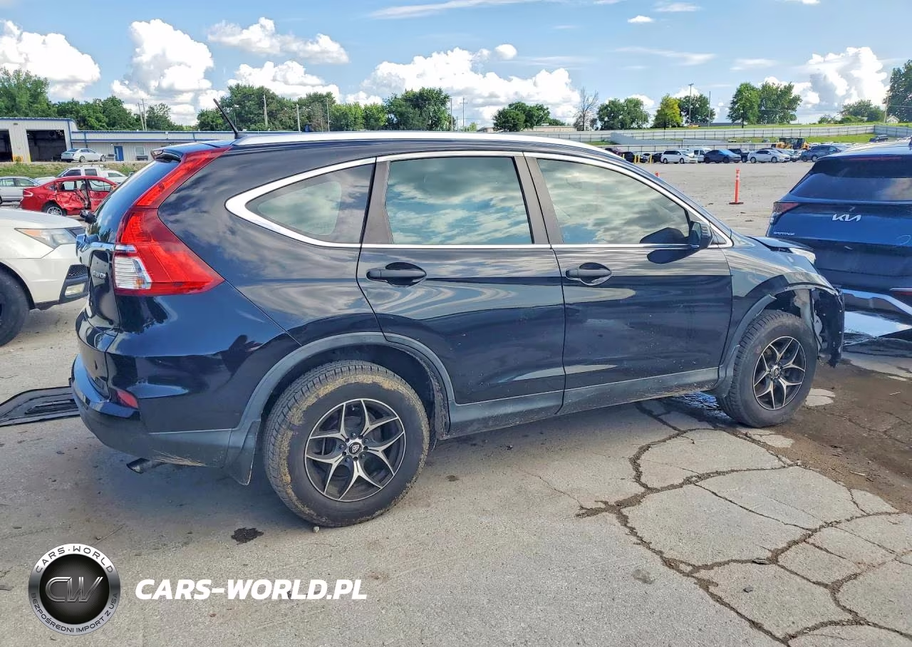 2015 Honda Cr-V Lx VIN:5J6RM4H39FL127512 - 3