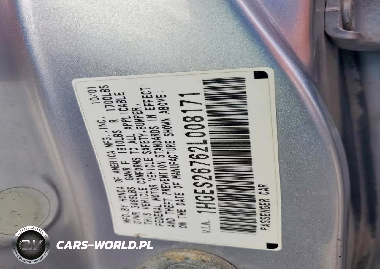 2002 Honda Civic Ex VIN:1HGES26762L008171 - 12
