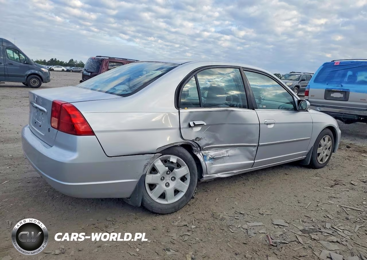 2002 Honda Civic Ex VIN:1HGES26762L008171 - 3