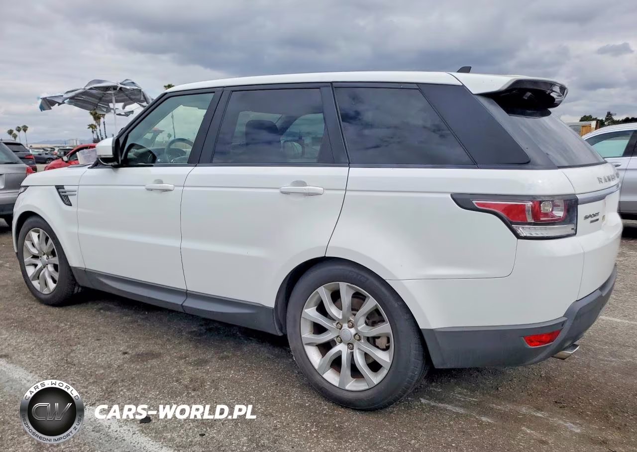 2016 Land Rover Range Rover Sport Hse VIN:SALWR2VF8GA576621 - 2