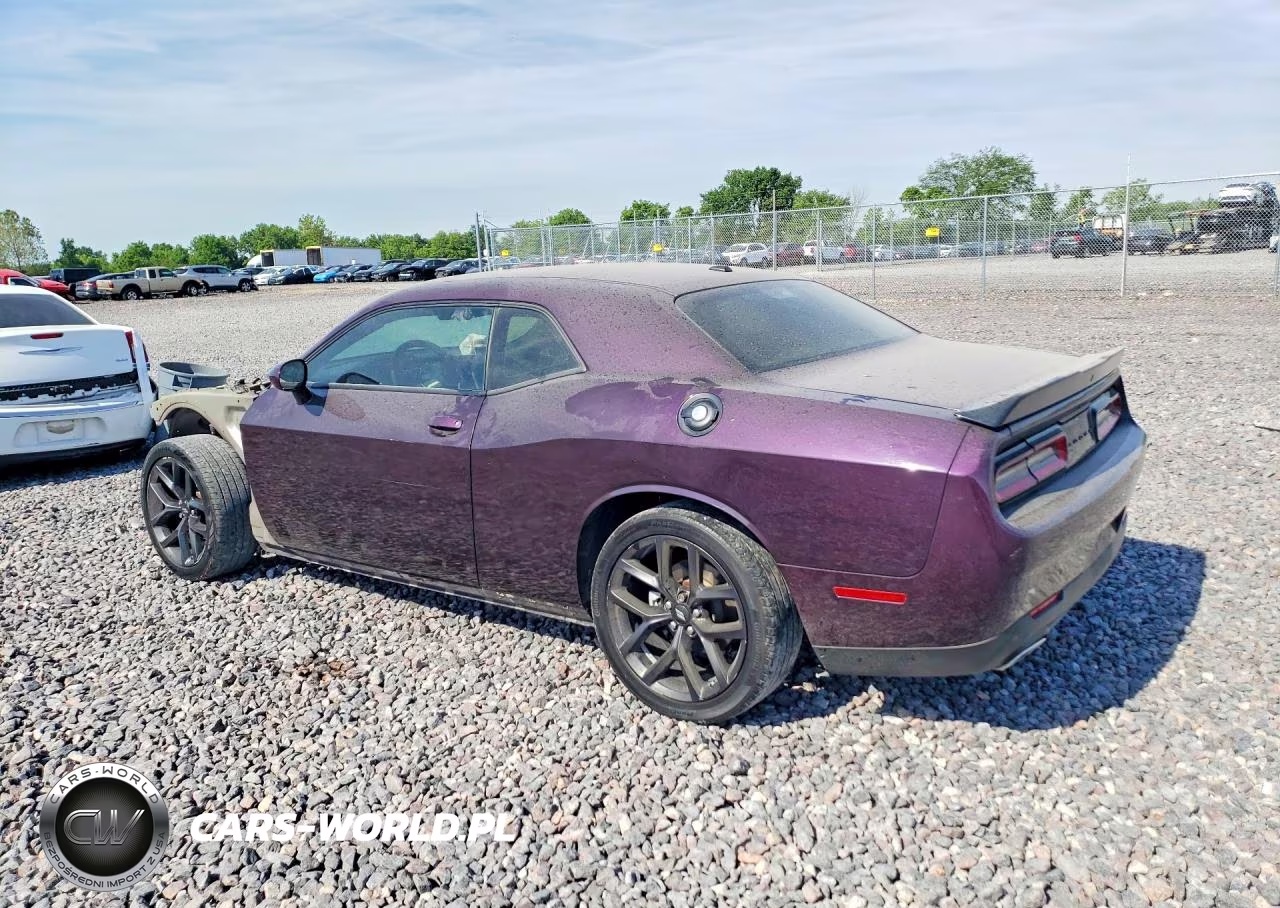 2022 Dodge Challenger Sxt VIN:2C3CDZAG7NH122525 - 2