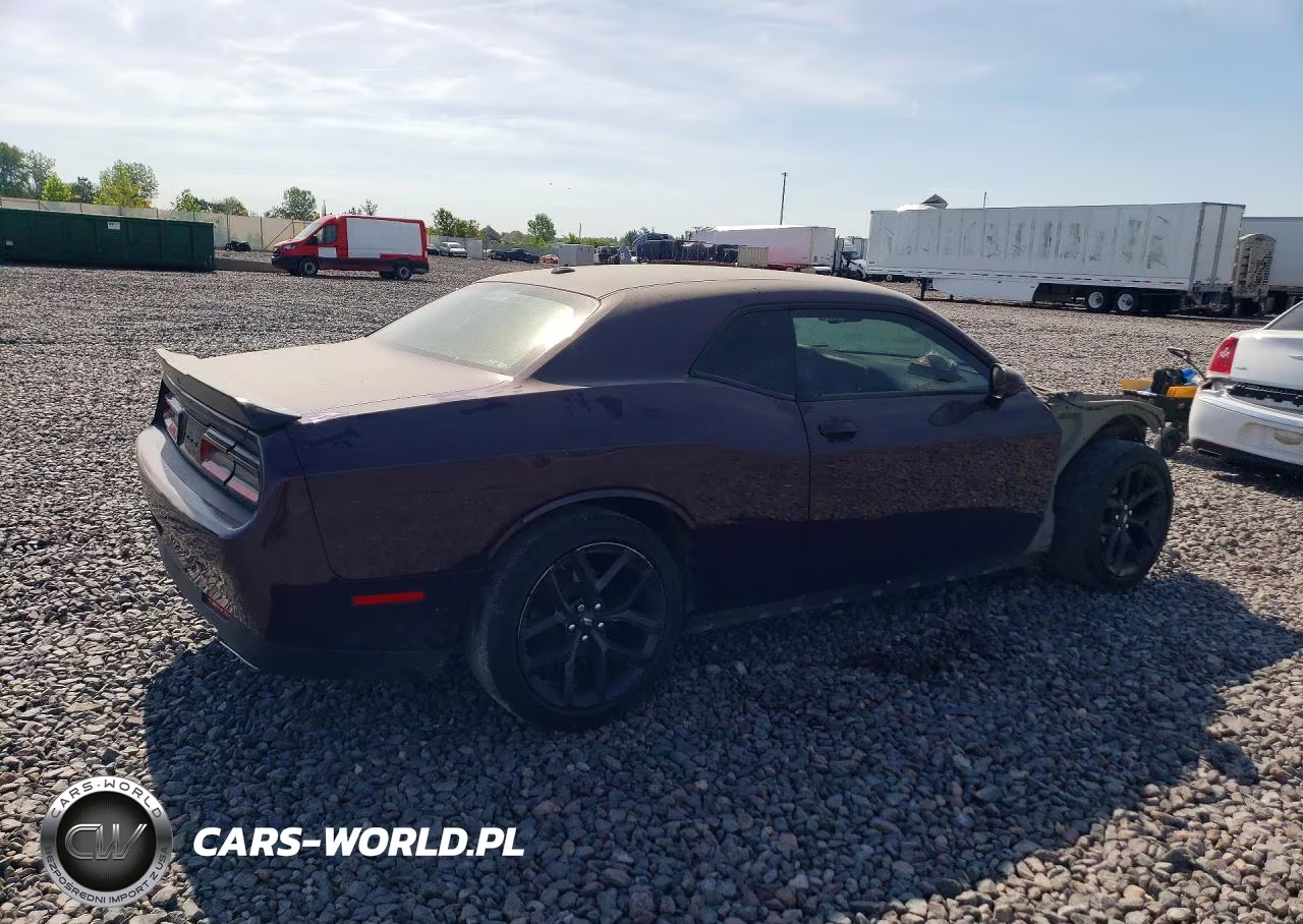 2022 Dodge Challenger Sxt VIN:2C3CDZAG7NH122525 - 3