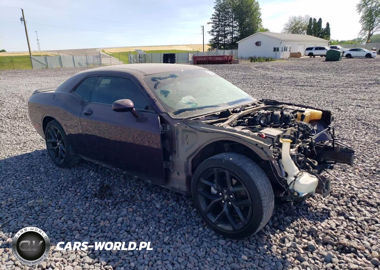 2022 Dodge Challenger Sxt VIN:2C3CDZAG7NH122525 - 4