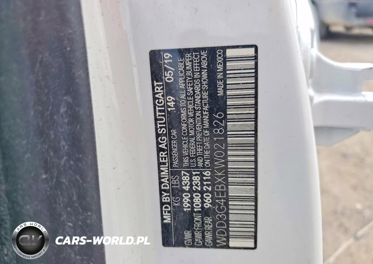 2019 Mercedes-Benz A 220 VIN:WDD3G4EBXKW021826 - 13