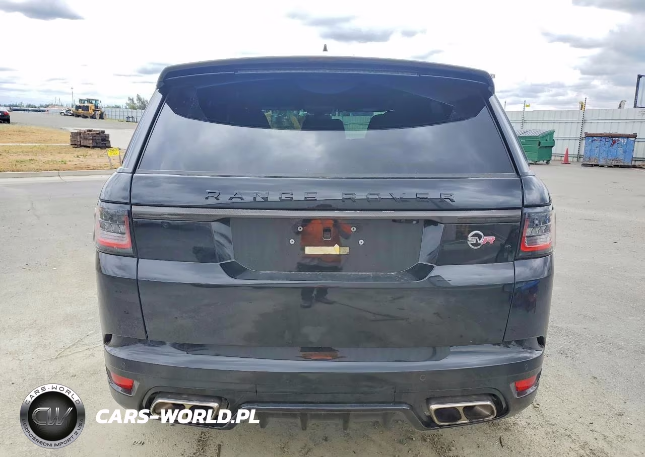 2020 Land Rover Range Rover Sport Svr VIN:SALWZ2REXLA718673 - 6