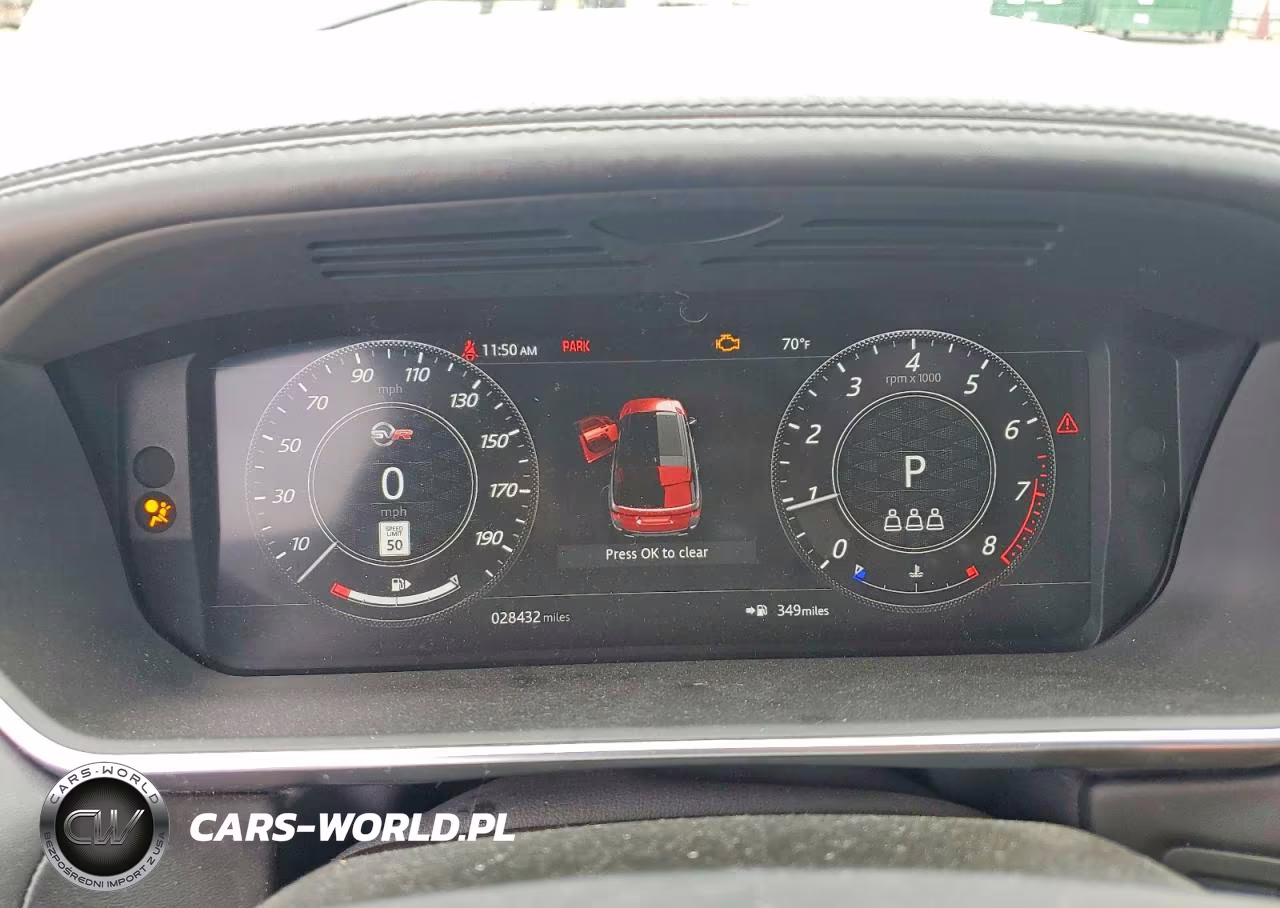 2020 Land Rover Range Rover Sport Svr VIN:SALWZ2REXLA718673 - 9