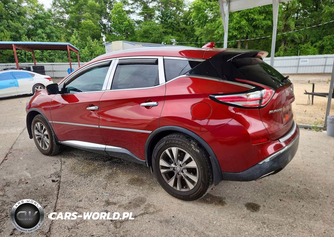 2017 Nissan Murano Sl VIN:5N1AZ2MG2HN163904 - 2