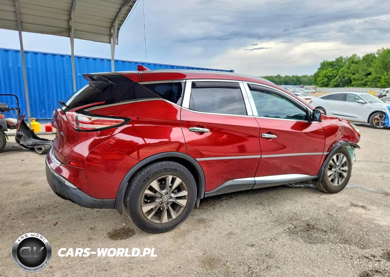 2017 Nissan Murano Sl VIN:5N1AZ2MG2HN163904 - 3