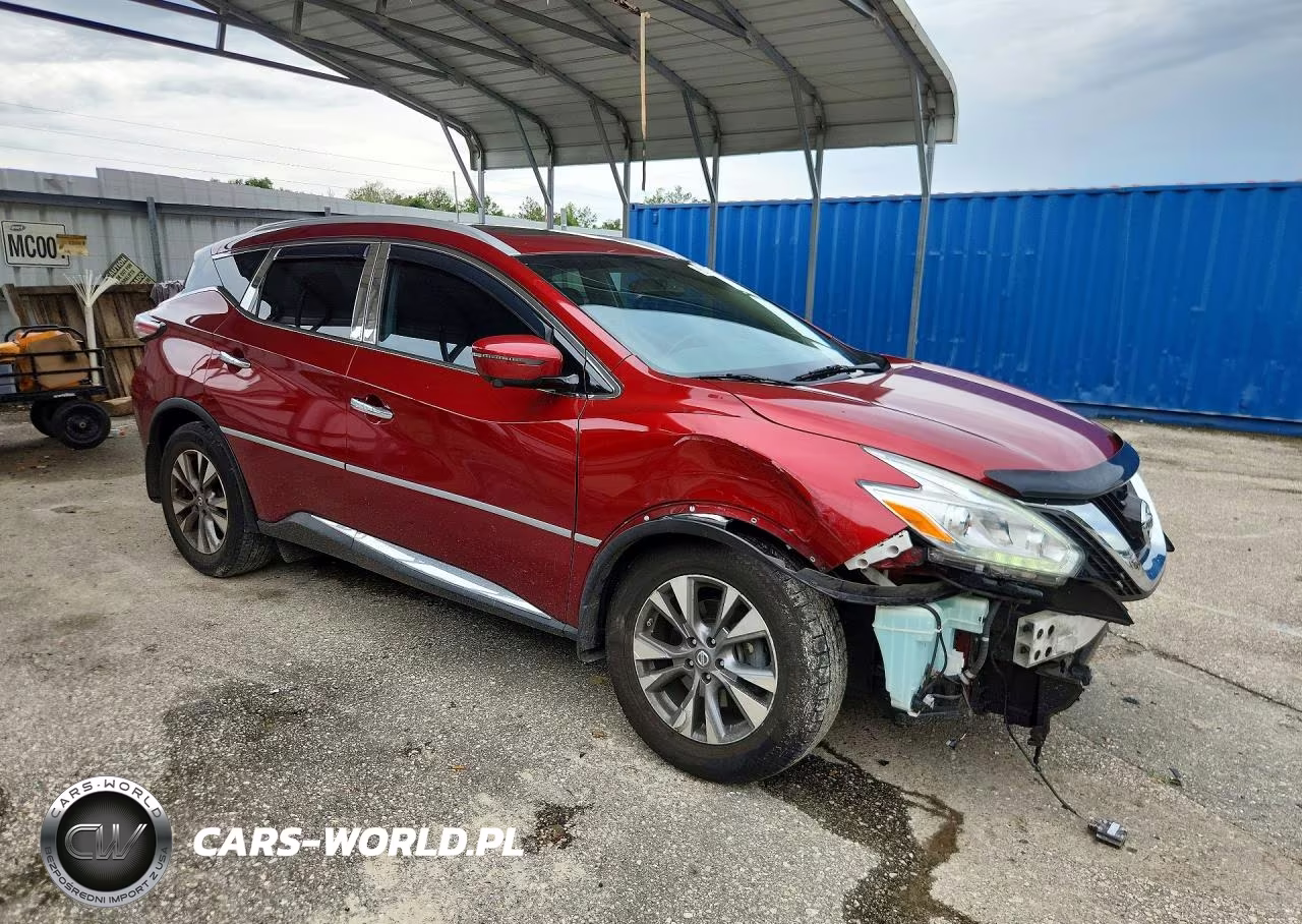 2017 Nissan Murano Sl VIN:5N1AZ2MG2HN163904 - 4