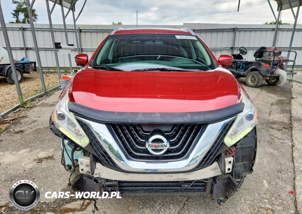 2017 Nissan Murano Sl VIN:5N1AZ2MG2HN163904 - 5