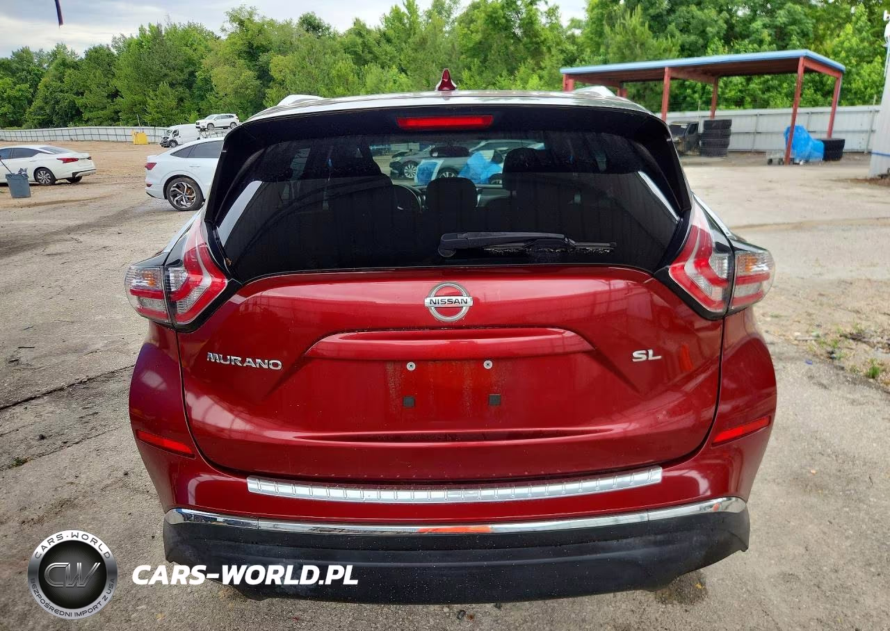 2017 Nissan Murano Sl VIN:5N1AZ2MG2HN163904 - 6