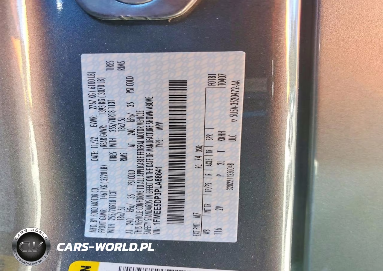 2023 Ford Bronco Base VIN:1FMEE5DP3PLA88641 - 14