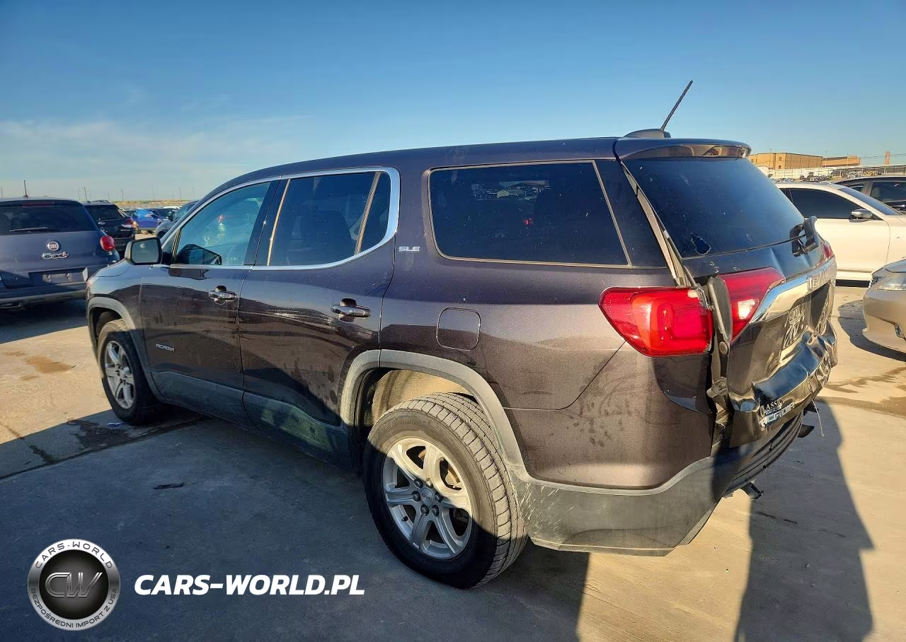 2018 GMC Acadia Sle VIN:1GKKNKLA8JZ246127 - 2
