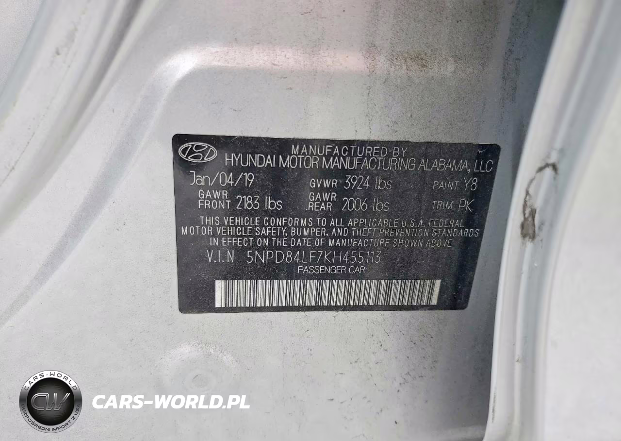 2019 Hyundai Elantra Value Edition VIN:5NPD84LF7KH455113 - 13