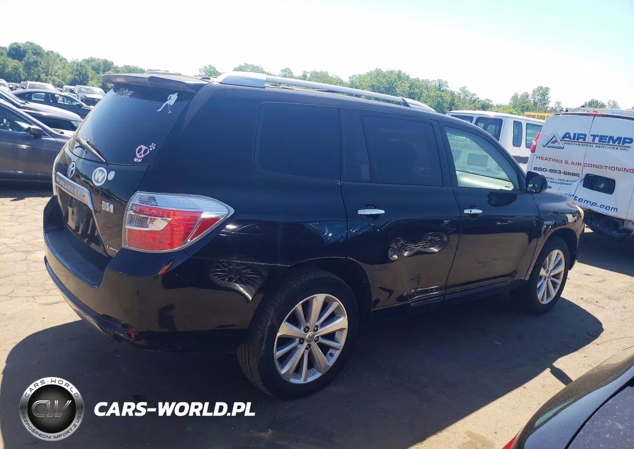 2008 Toyota Highlander Hybrid Limited VIN:JTEEW44A482022982 - 3