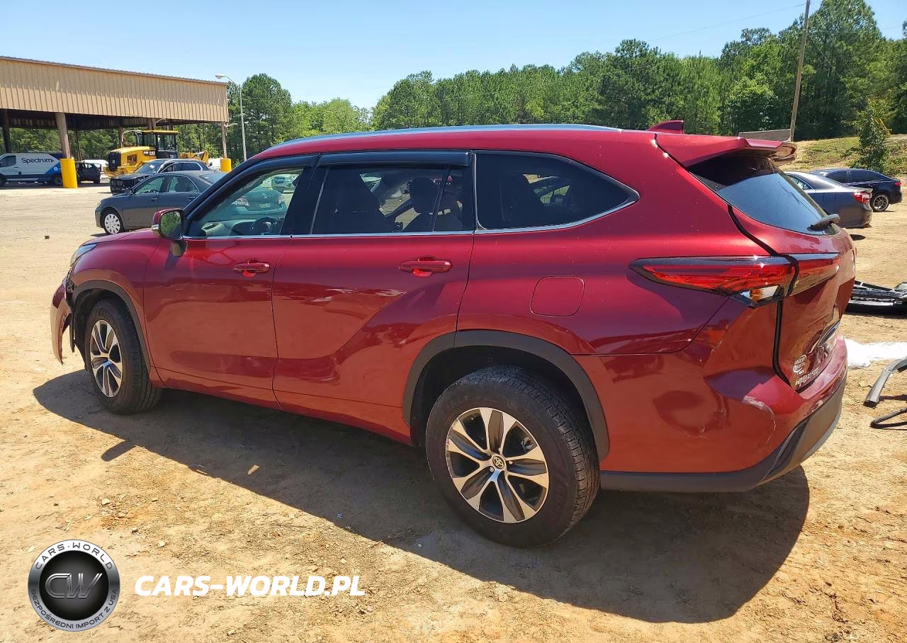 2020 Toyota Highlander Xle VIN:5TDGZRAH2LS001908 - 2