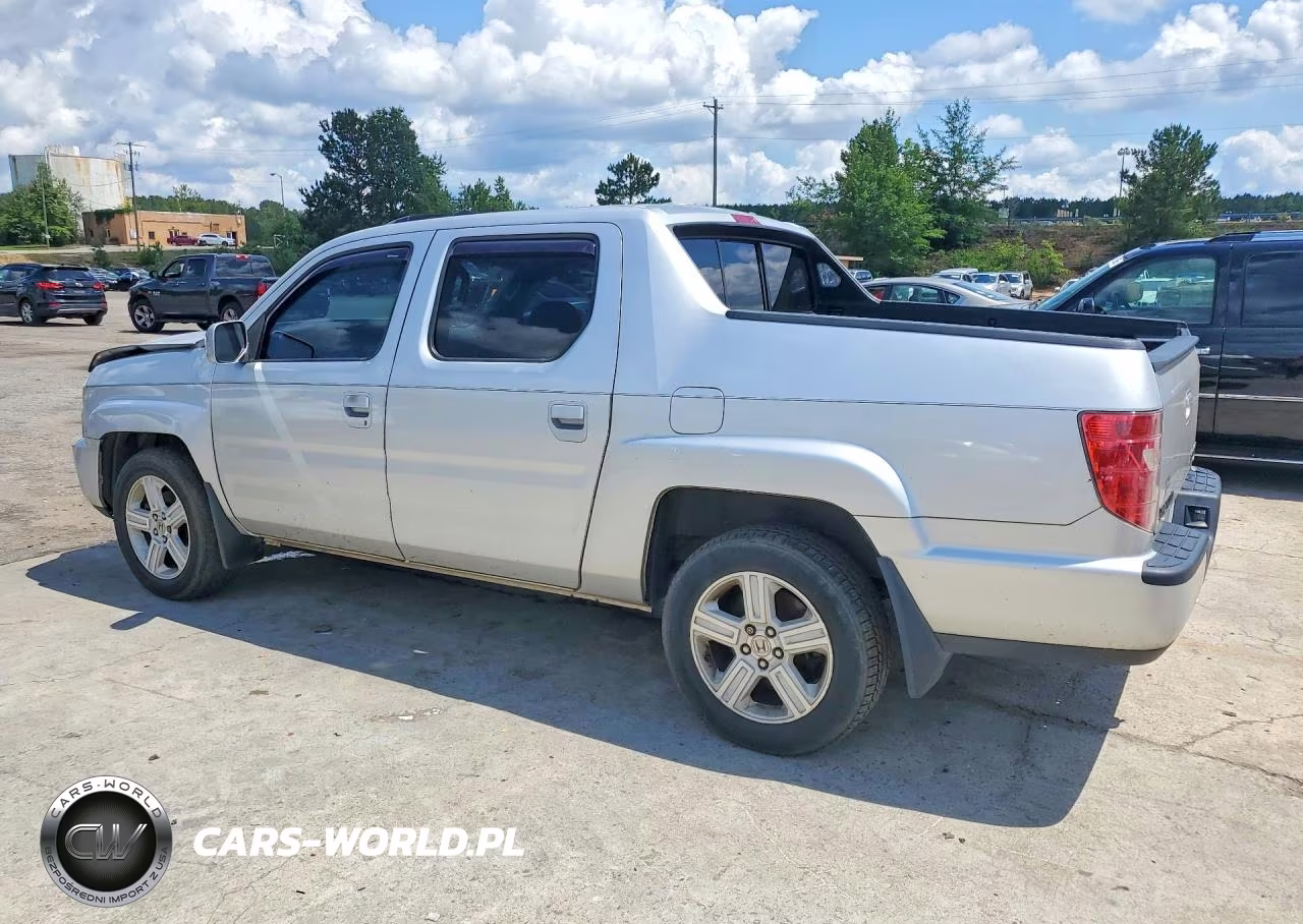 2009 Honda Ridgeline Rtl VIN:5FPYK16549B105278 - 2