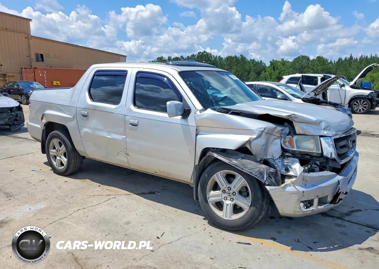 2009 Honda Ridgeline Rtl VIN:5FPYK16549B105278 - 4