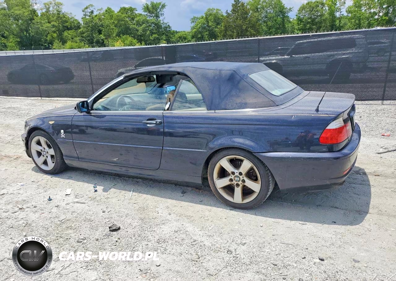 2006 BMW 325 Ci VIN:WBABW33496PX83811 - 2