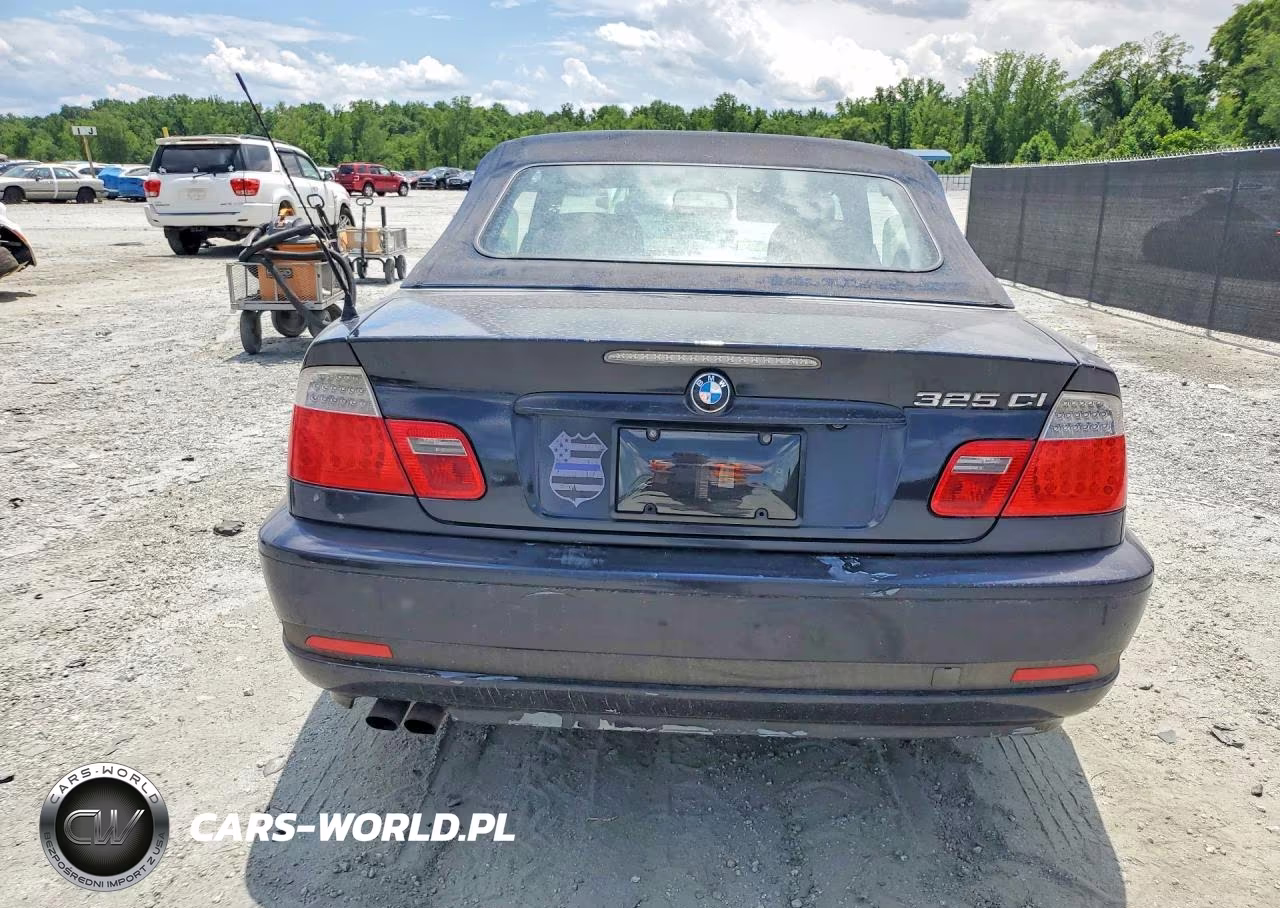 2006 BMW 325 Ci VIN:WBABW33496PX83811 - 6