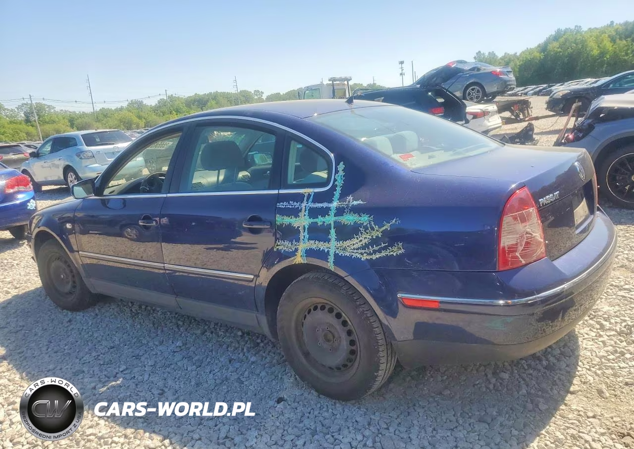 2003 Volkswagen Passat Gl VIN:WVWMD63B53P298224 - 2