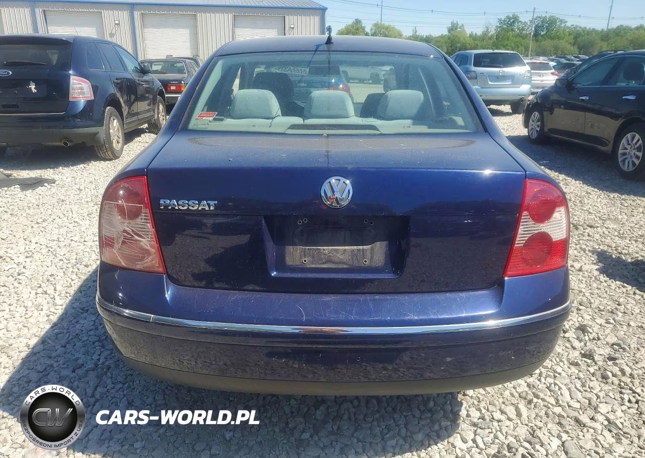 2003 Volkswagen Passat Gl VIN:WVWMD63B53P298224 - 6