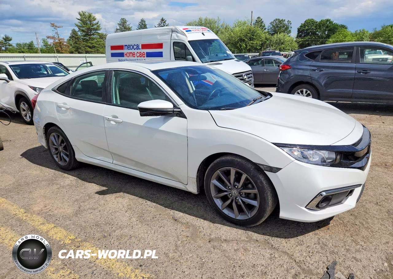 2019 Honda Civic Ex VIN:19XFC1F30KE215042 - 4