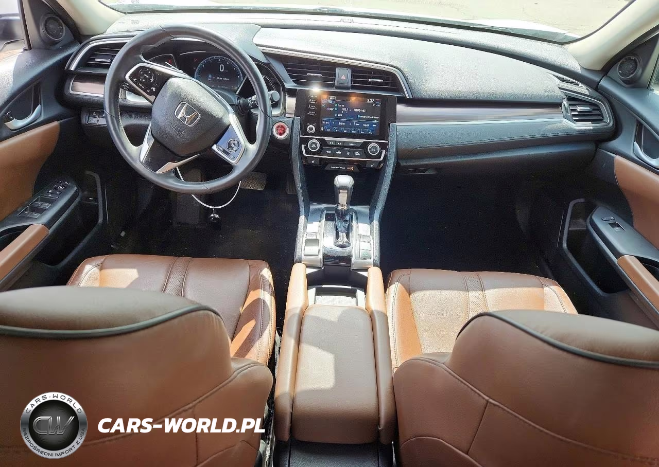 2019 Honda Civic Ex VIN:19XFC1F30KE215042 - 8