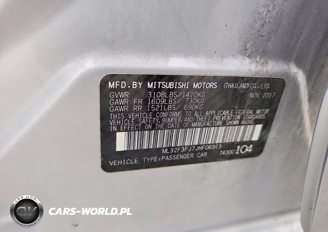 2018 Mitsubishi Mirage G4 Es VIN:ML32F3FJ7JHF06913 - 12