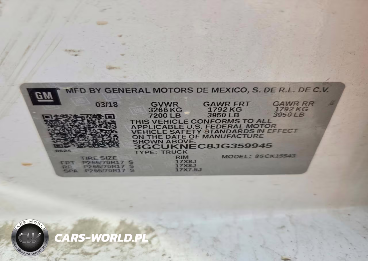 2018 Chevrolet Silverado K1500 VIN:3GCUKNEC8JG359945 - 12
