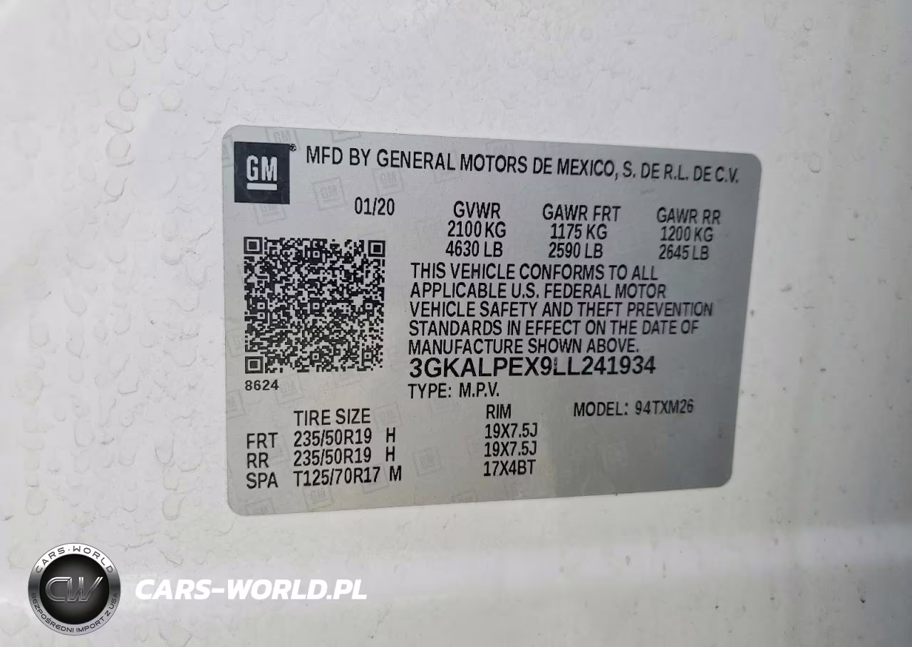 2020 GMC Terrain Slt VIN:3GKALPEX9LL241934 - 13