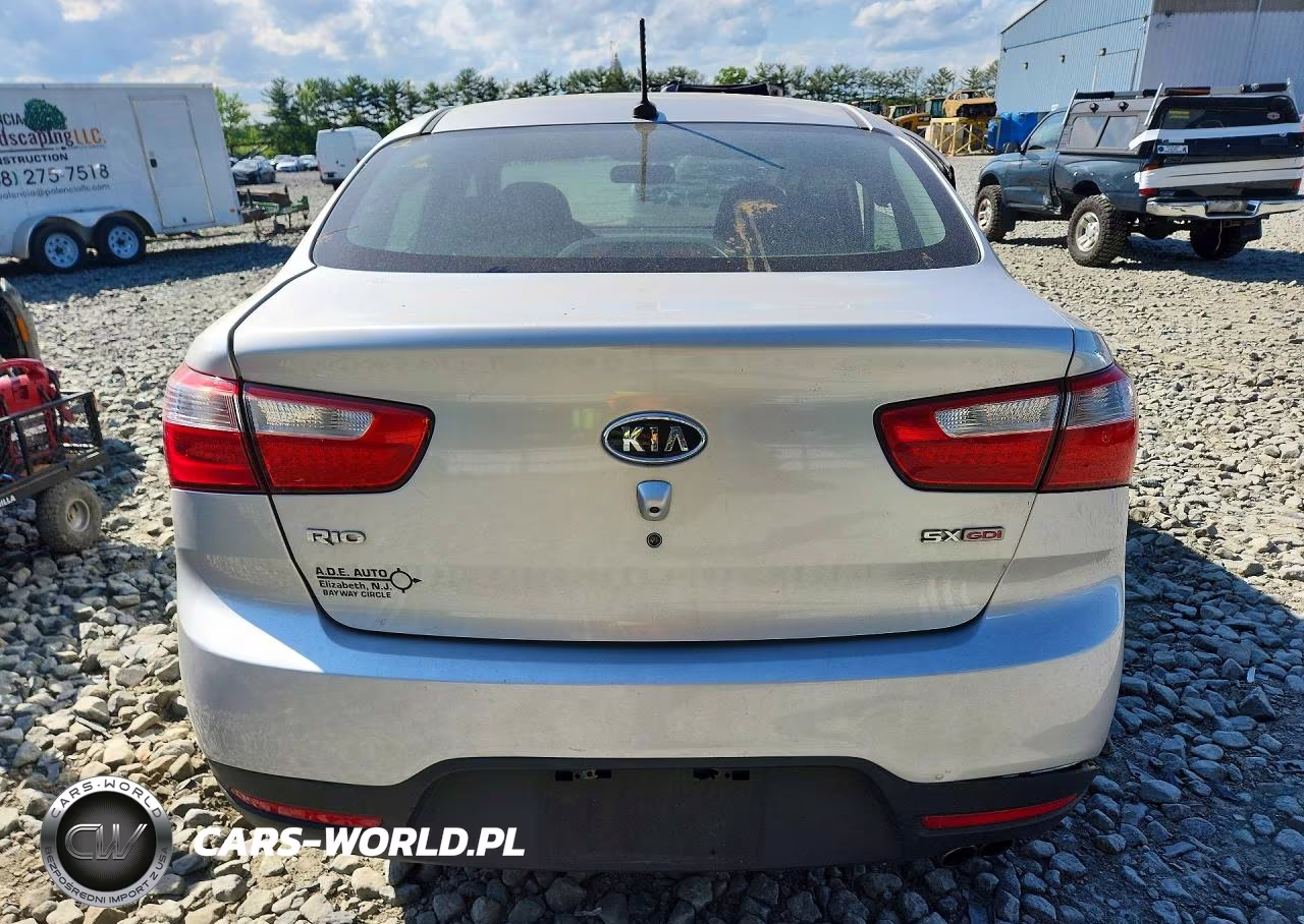 2012 Kia Rio Sx VIN:KNADN4A31C6065084 - 6