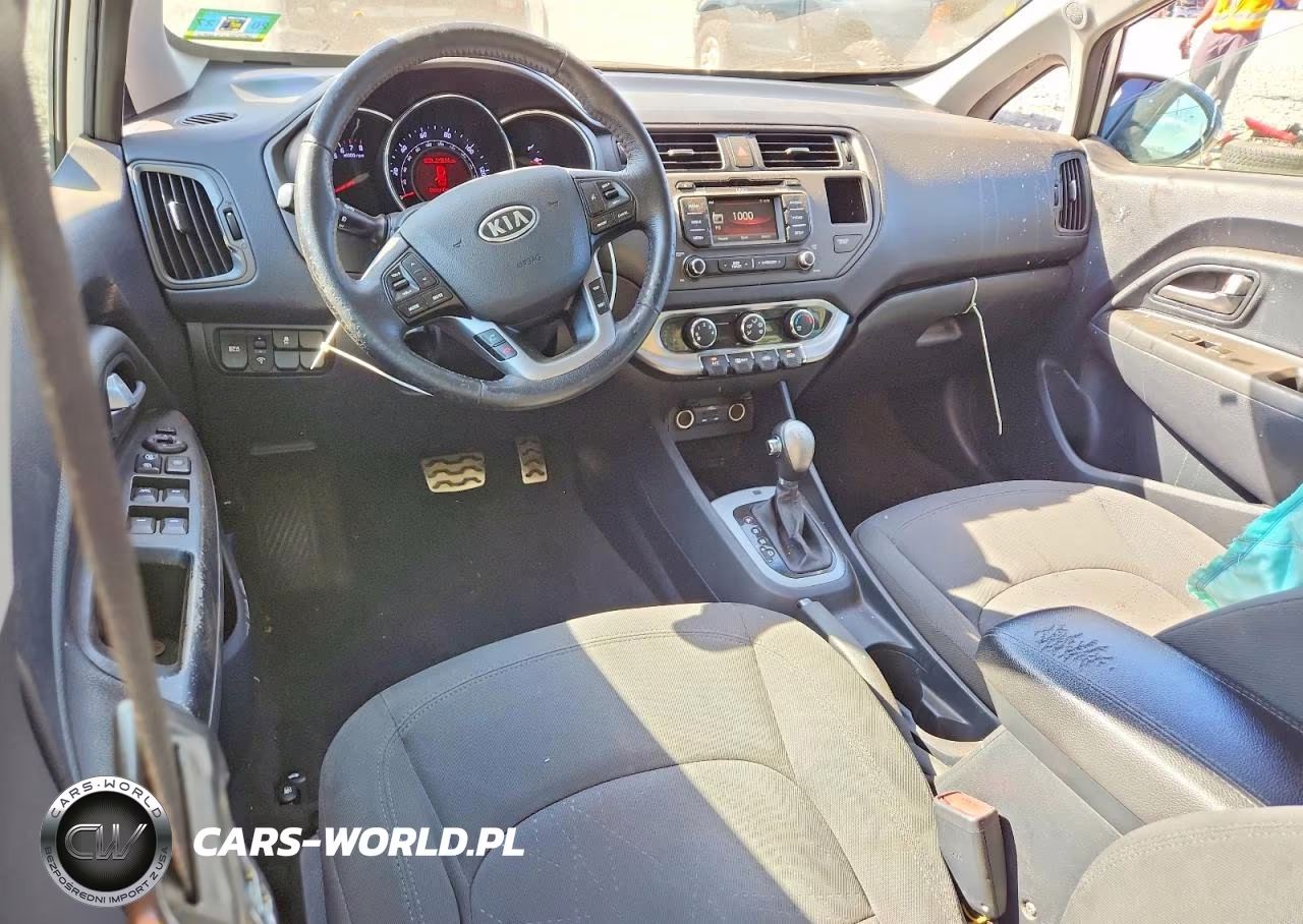 2012 Kia Rio Sx VIN:KNADN4A31C6065084 - 8