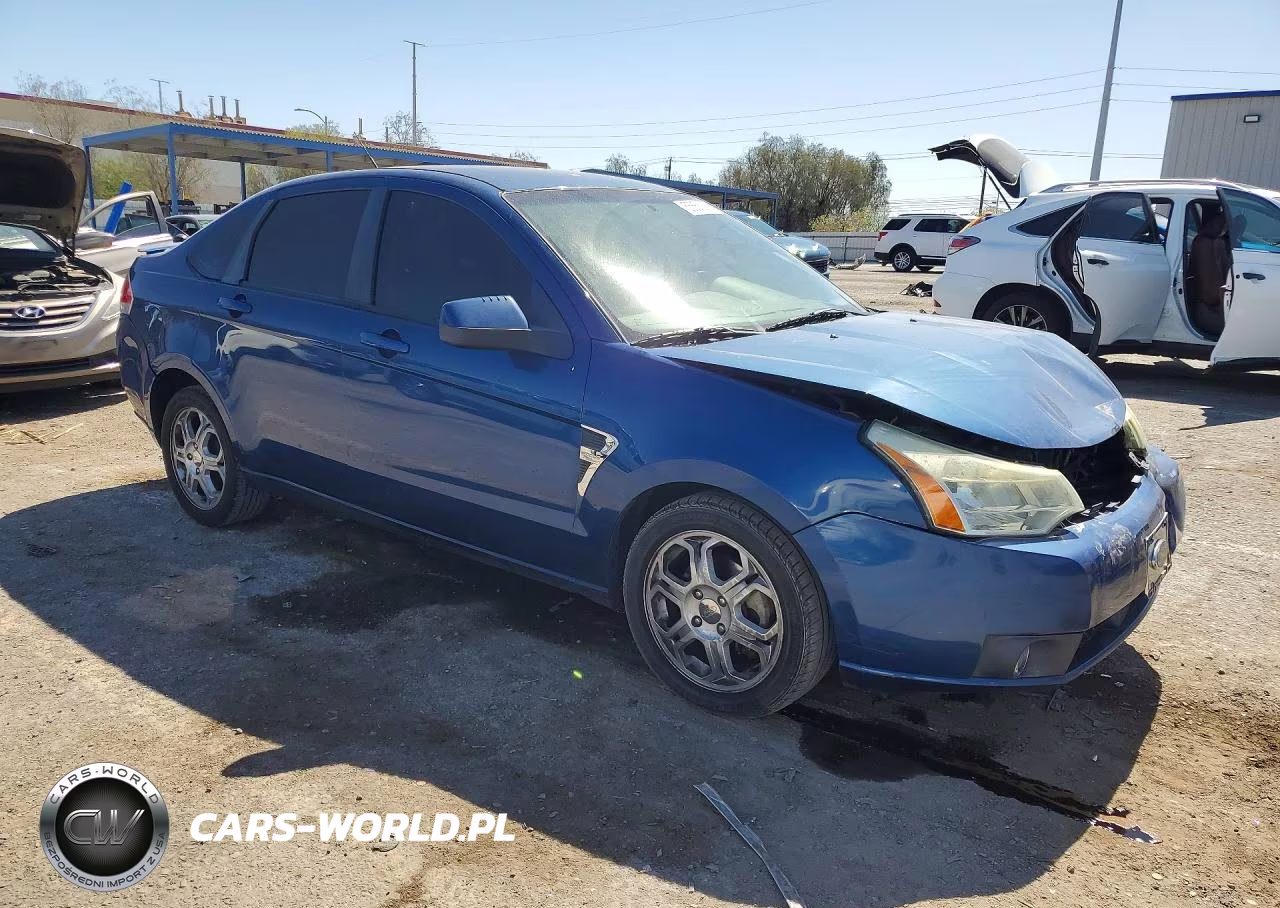 2008 Ford Focus Se VIN:1FAHP35N18W249197 - 4