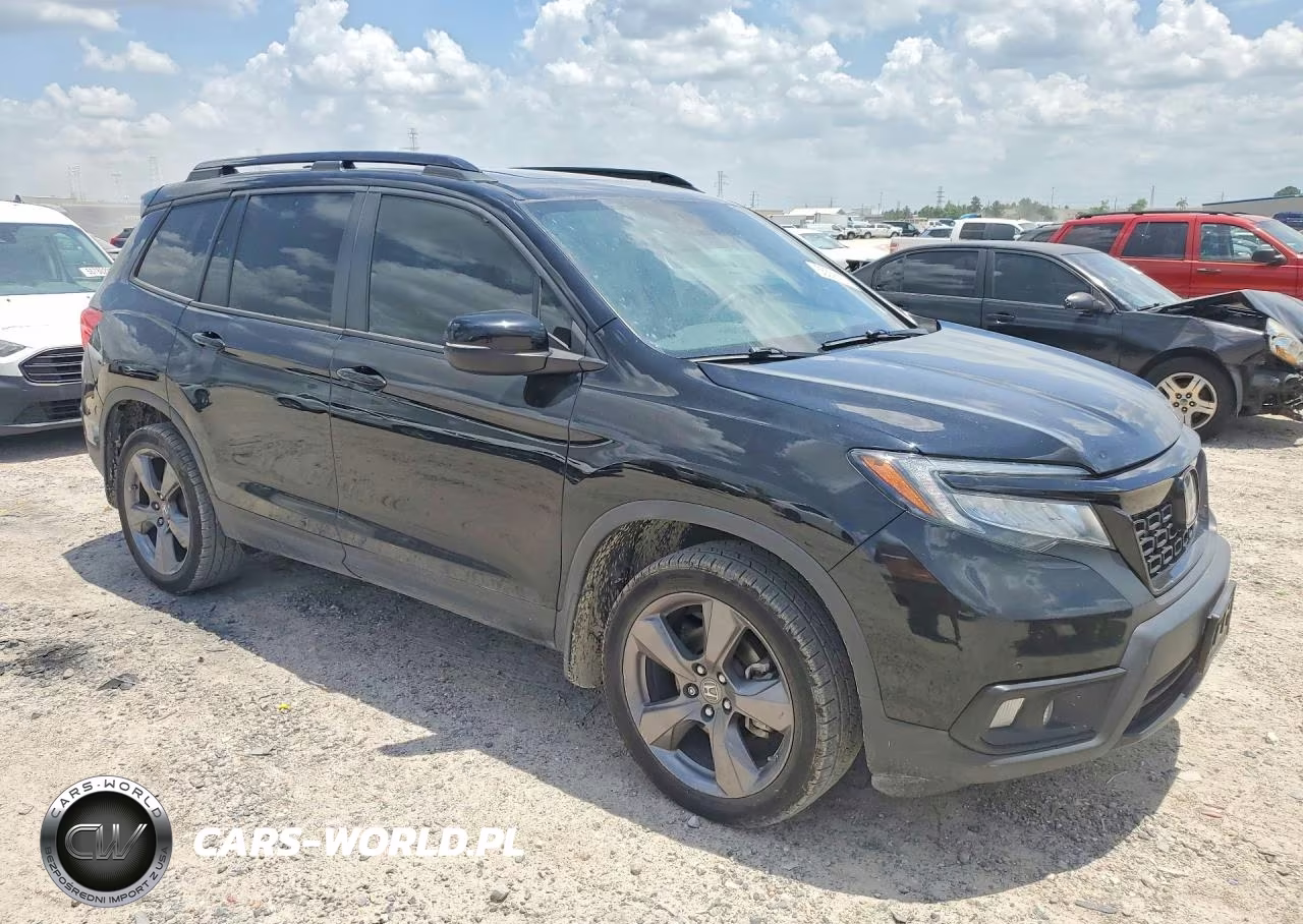 2021 Honda Passport Touring VIN:5FNYF8H98MB013122 - 4