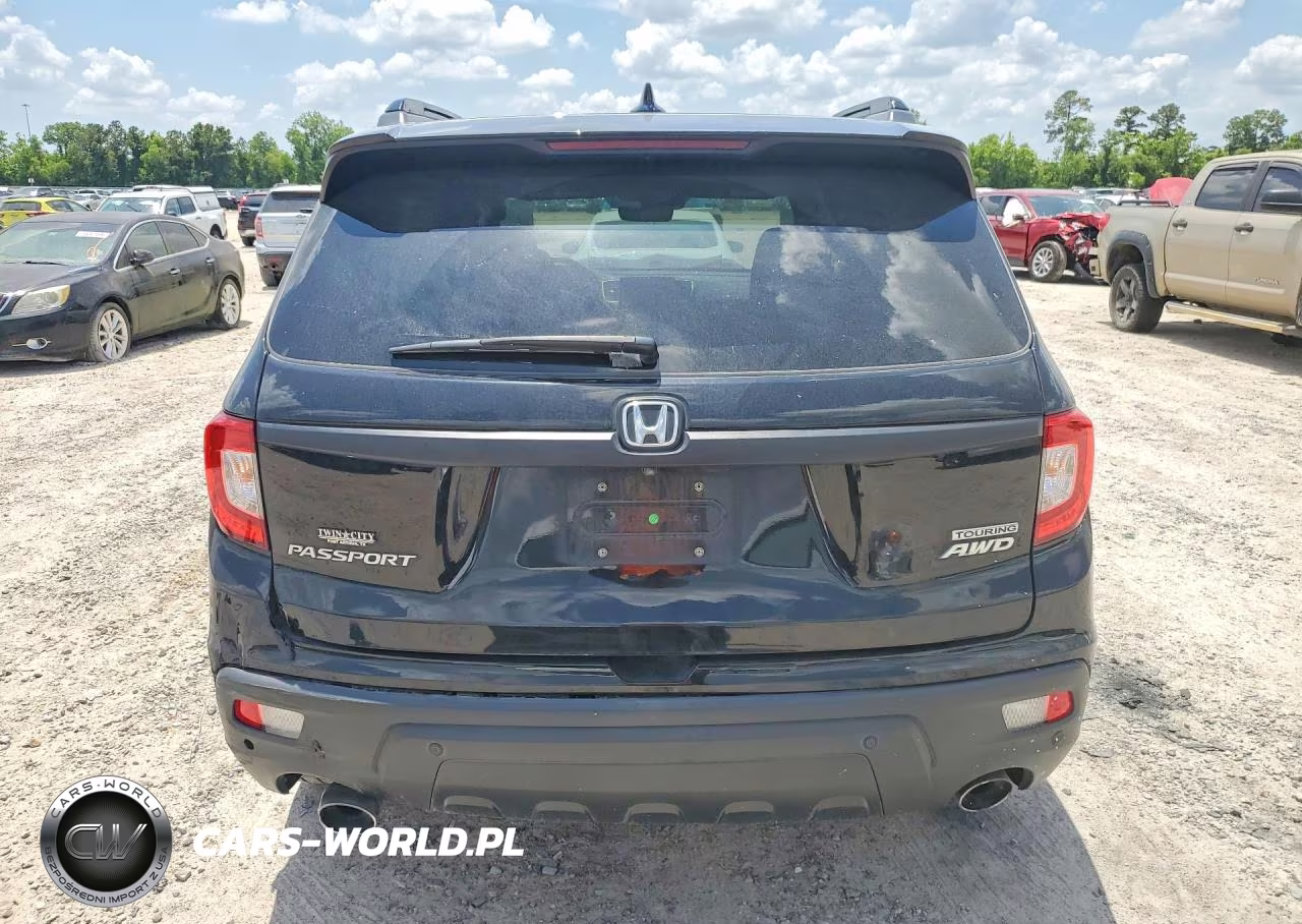 2021 Honda Passport Touring VIN:5FNYF8H98MB013122 - 6