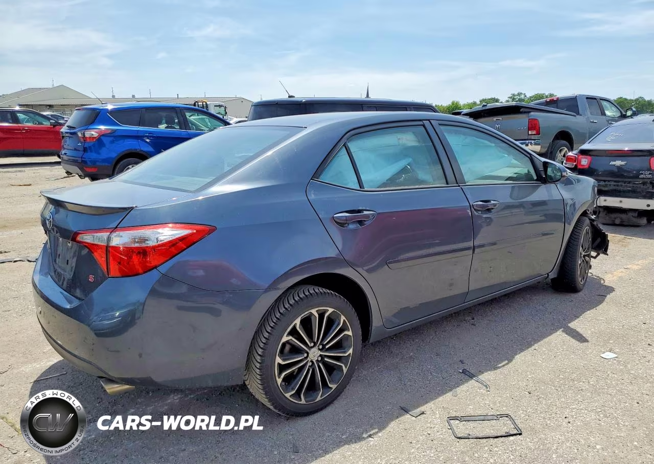 2014 Toyota Corolla S Plus VIN:5YFBURHE3EP082370 - 3