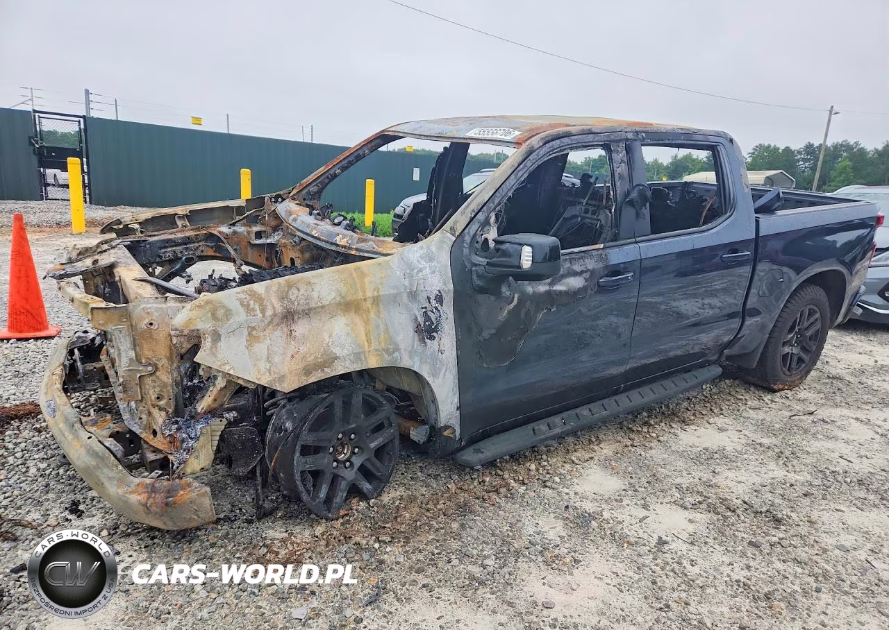 2023 Chevrolet Silverado K1500 Rst VIN:1GCUDEED8PZ204680 - 1