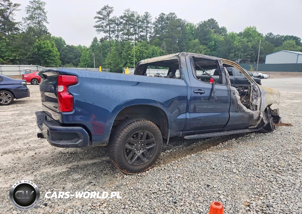 2023 Chevrolet Silverado K1500 Rst VIN:1GCUDEED8PZ204680 - 3