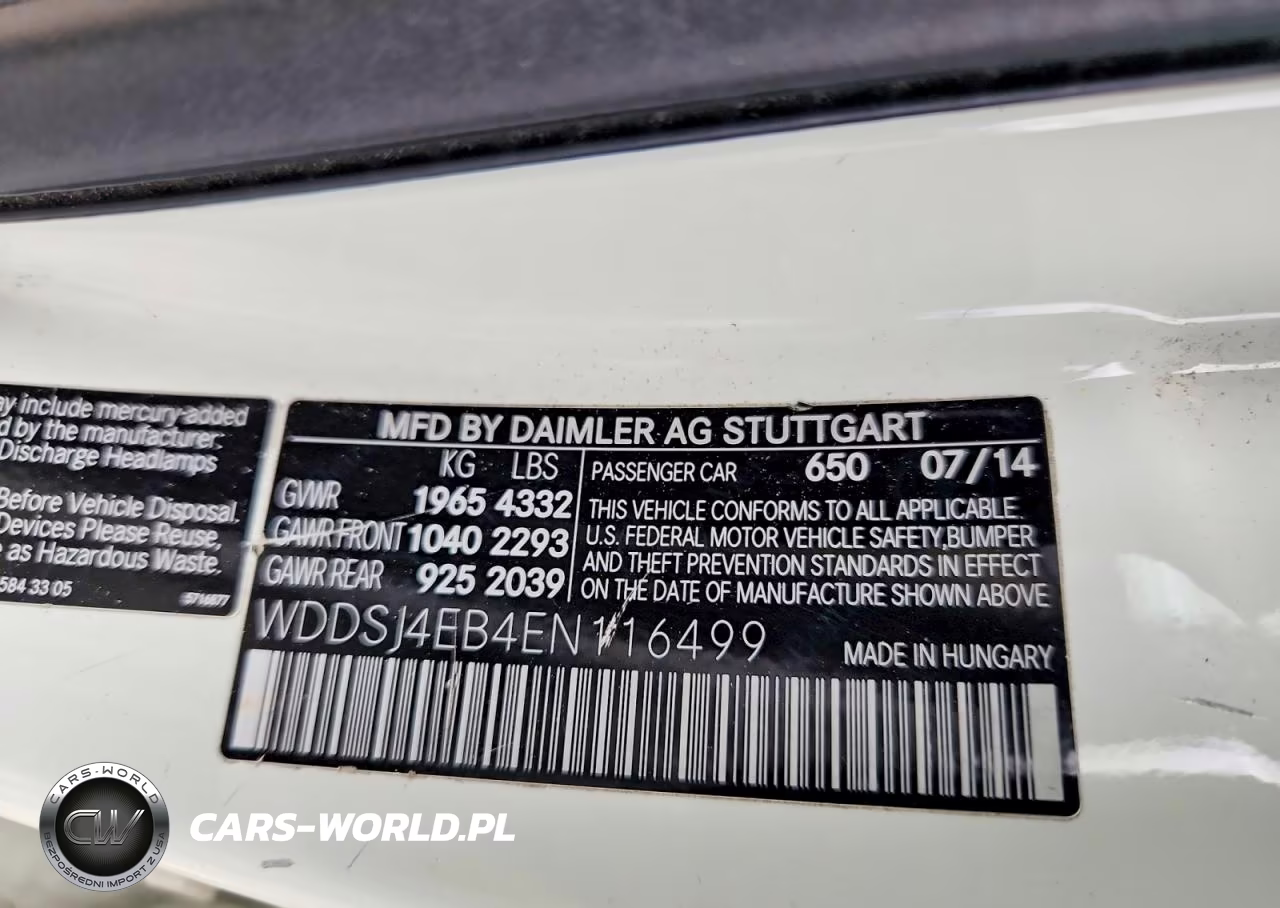 2014 Mercedes-Benz Cla 250 VIN:WDDSJ4EB4EN116499 - 12