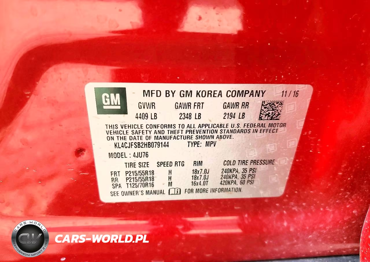 2017 Buick Encore Preferred Ii VIN:KL4CJFSB2HB079144 - 14