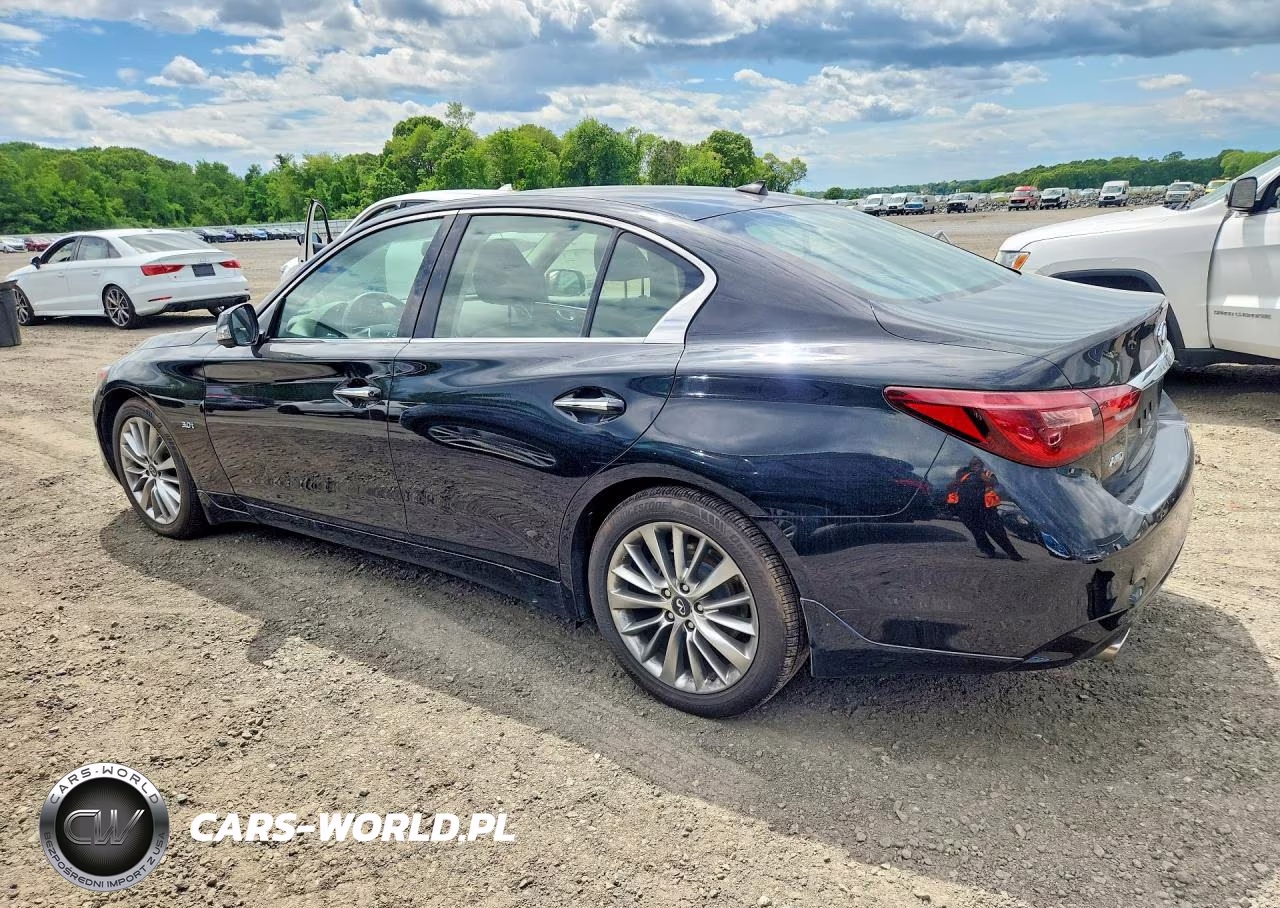 2018 Infiniti Q50 3.0T Luxe VIN:JN1EV7AR3JM610114 - 2