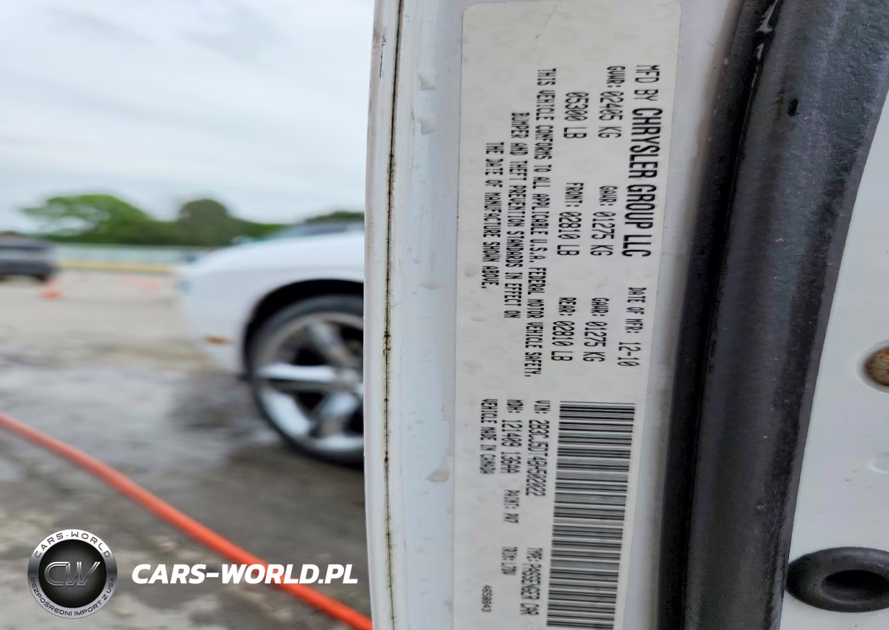 2011 Dodge Challenger R VIN:2B3CJ5DT4BH502022 - 13
