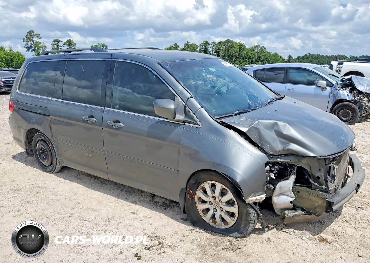 2008 Honda Odyssey Ex VIN:5FNRL38408B079500 - 4