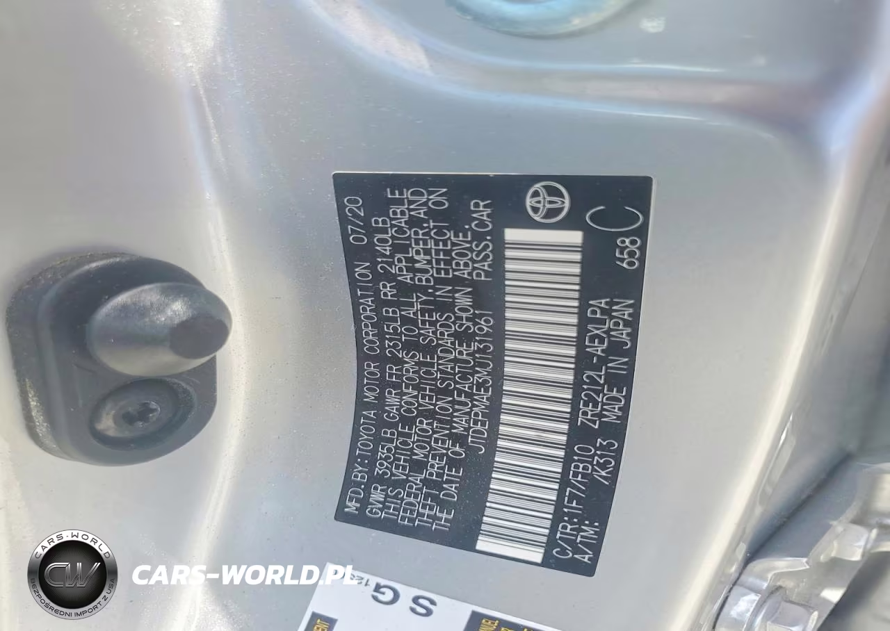 2021 Toyota Corolla Le VIN:JTDEPMAE3MJ131961 - 12