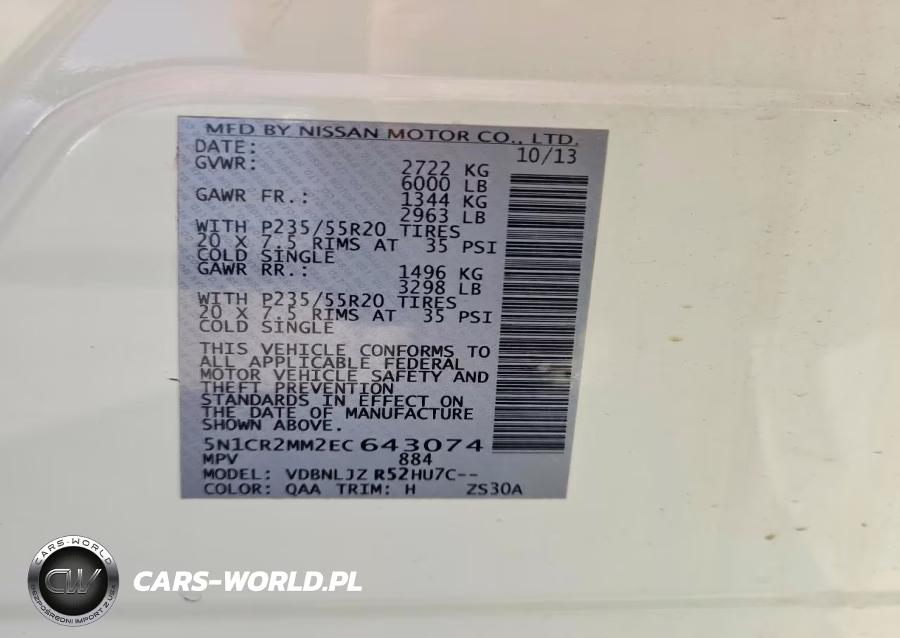 2014 Nissan Pathfinder Hybrid Sv VIN:5N1CR2MM2EC643074 - 13