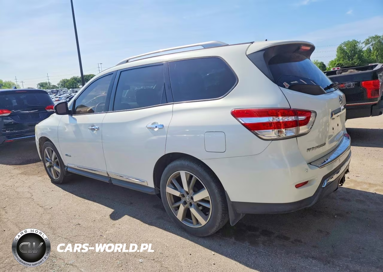2014 Nissan Pathfinder Hybrid Sv VIN:5N1CR2MM2EC643074 - 2