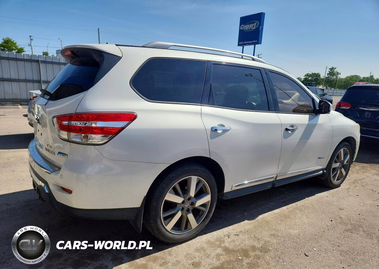 2014 Nissan Pathfinder Hybrid Sv VIN:5N1CR2MM2EC643074 - 3