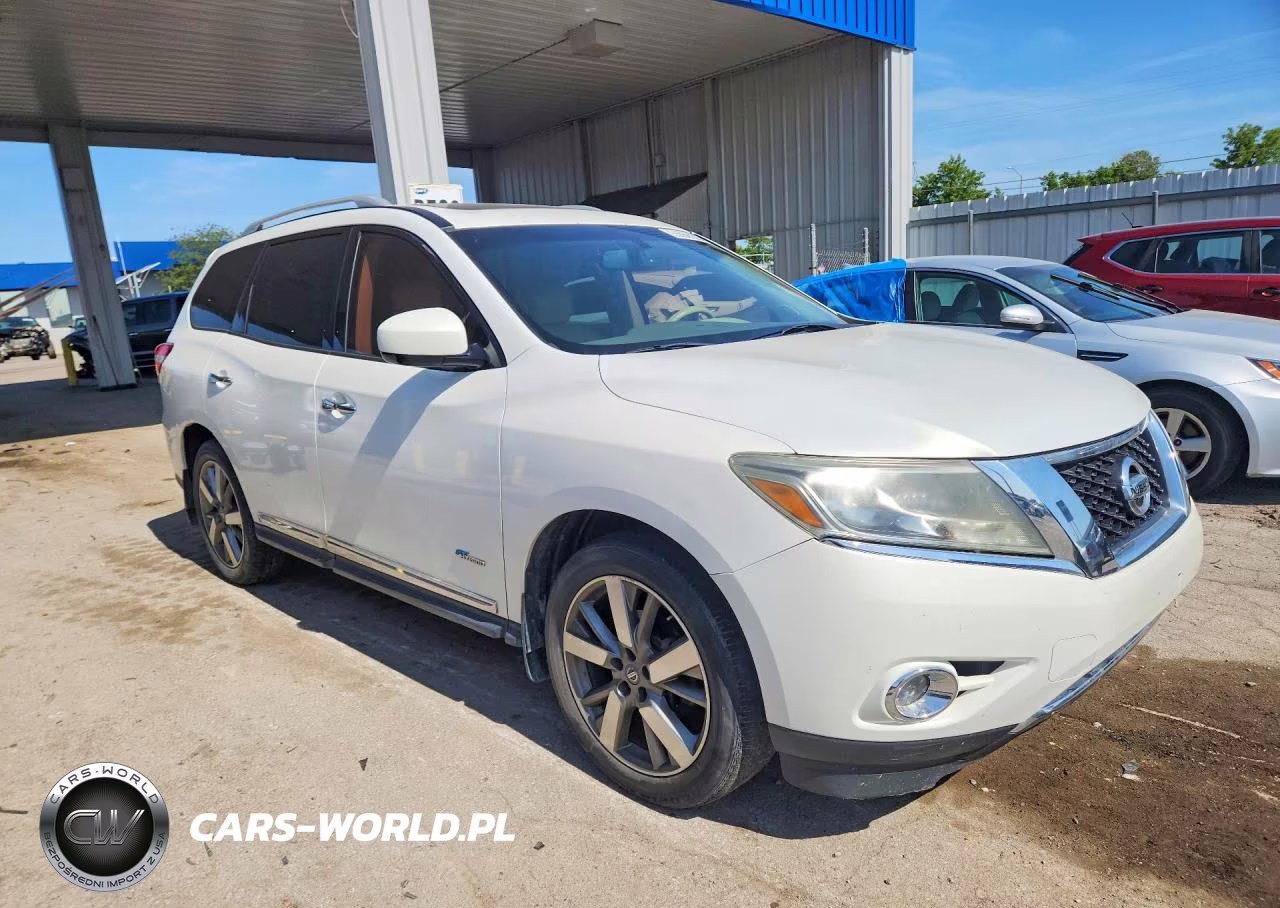 2014 Nissan Pathfinder Hybrid Sv VIN:5N1CR2MM2EC643074 - 4
