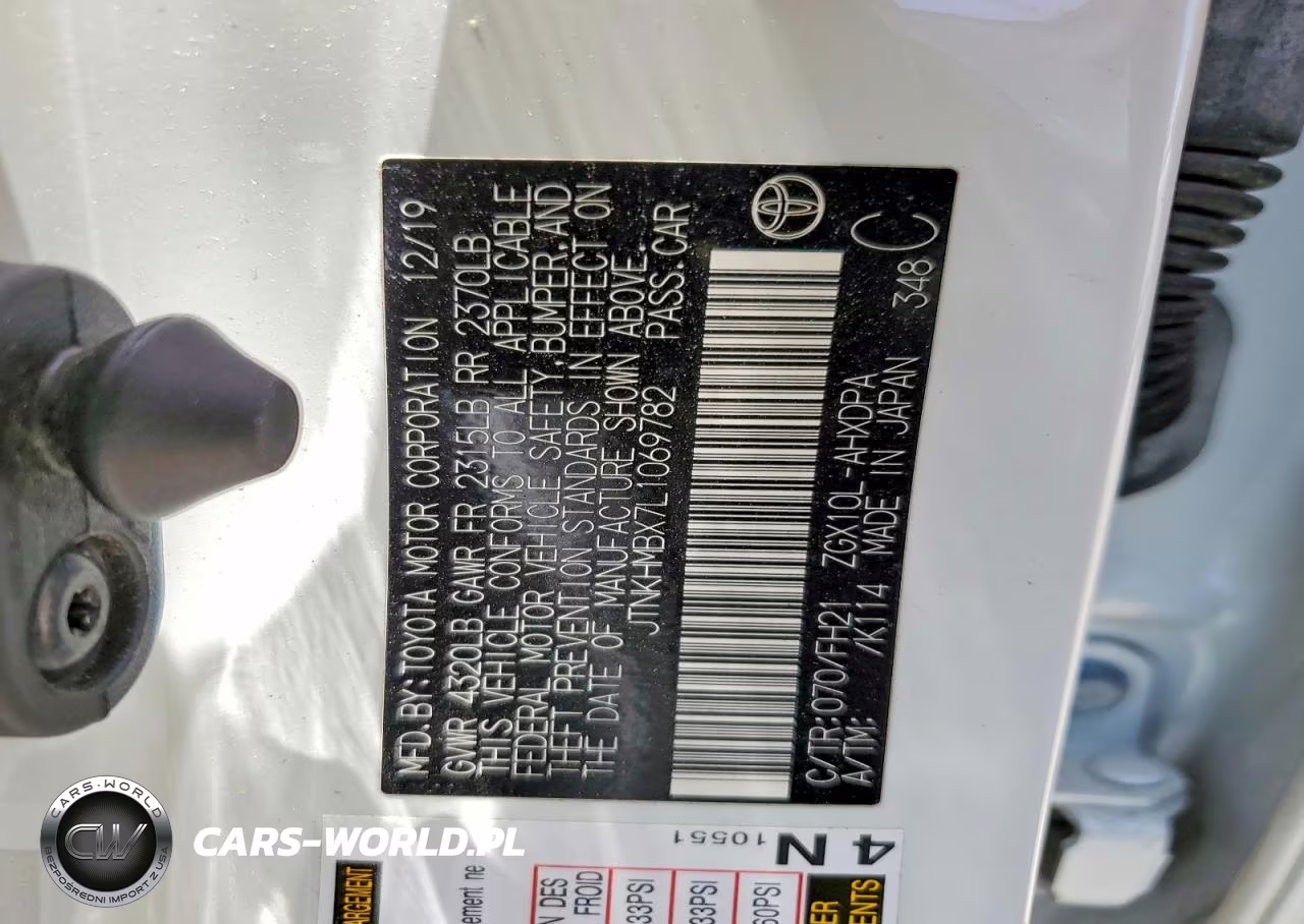 2020 Toyota C-Hr Le VIN:JTNKHMBX7L1069782 - 13